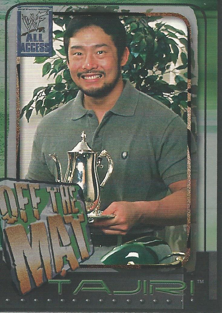 WWF Fleer All Access 2002 Tajiri #68