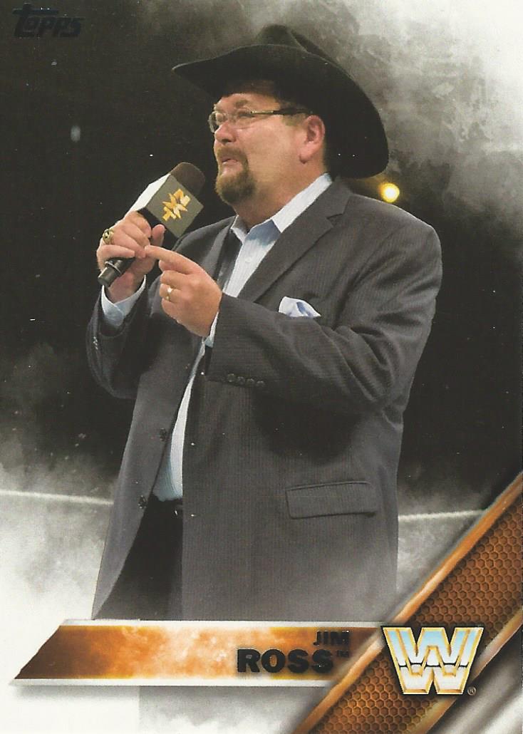 WWE Topps 2016 Jim Ross #68