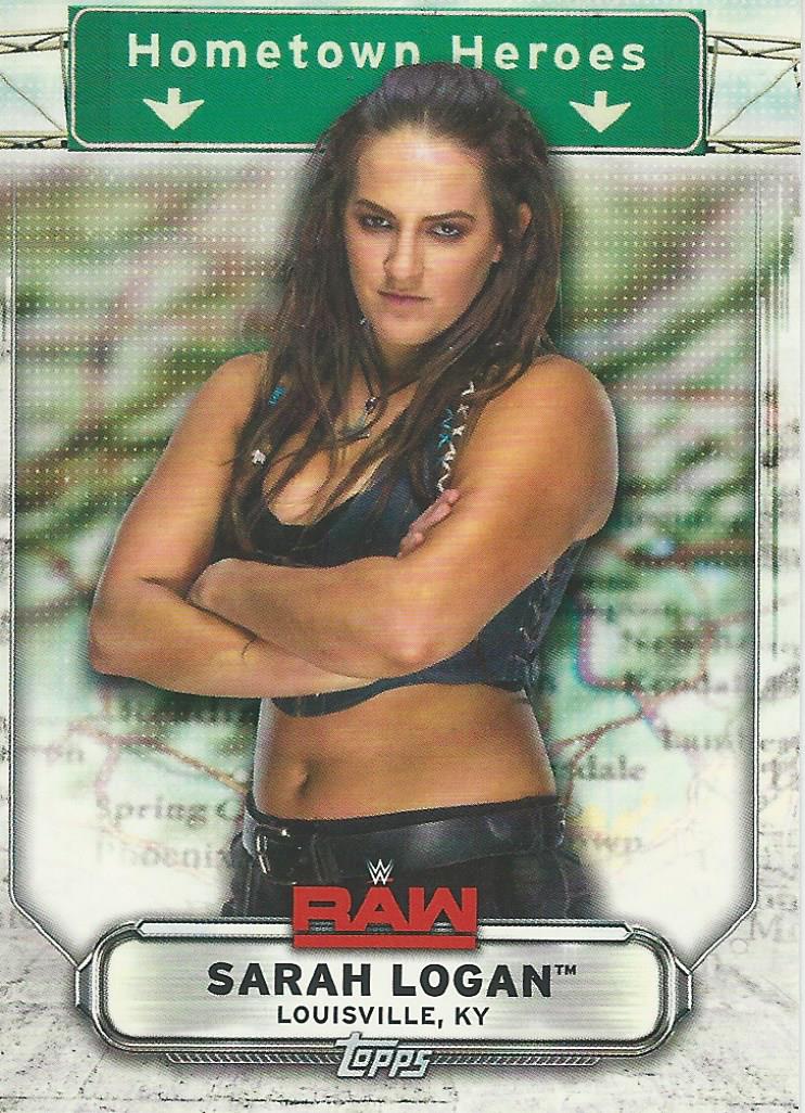 WWE Topps Raw 2019 Sarah Logan HH-35 trading card PW Catalog