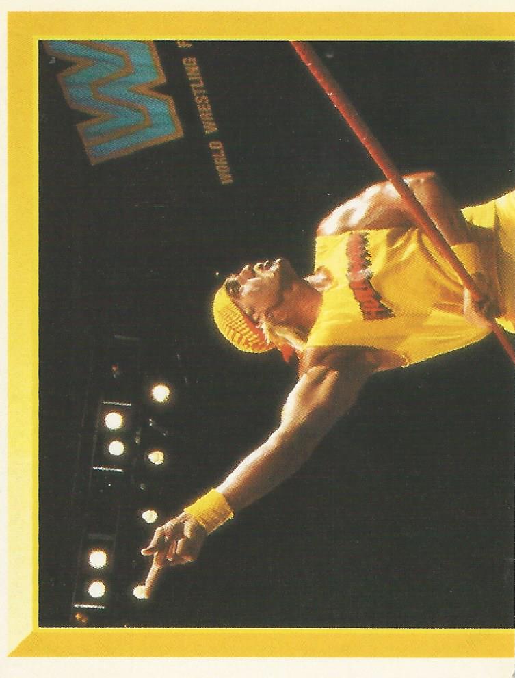 WWF Merlin Sticker 1994 Hulk Hogan #69