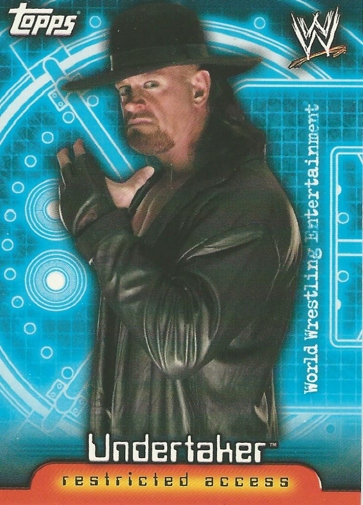 WWE Topps Insider 2006 US Undertaker #69