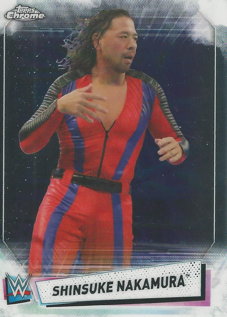 WWE Topps Chrome 2021 Shinsuke Nakamura #69
