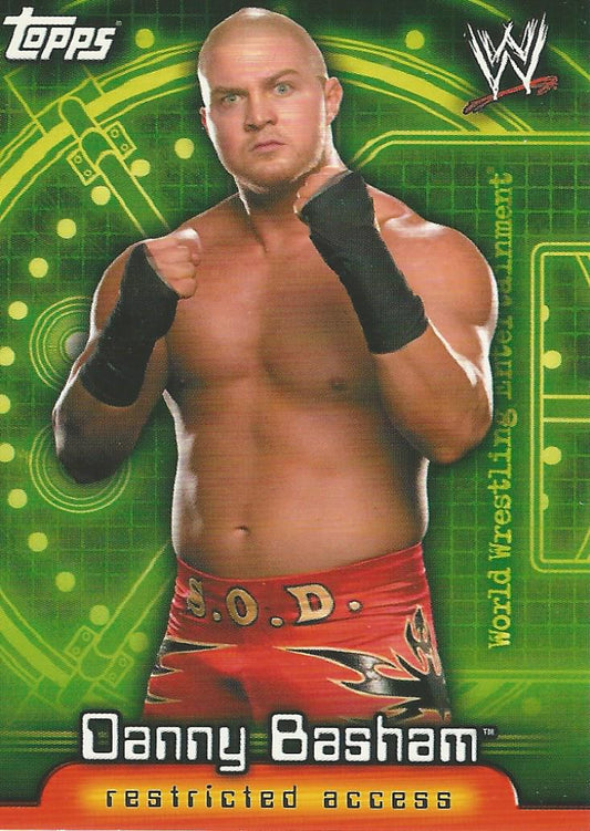 WWE Topps Insider 2006 Danny Basham #6