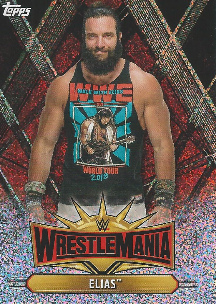 WWE Topps Champions 2019 Elias WM-6 trading card PW Catalog