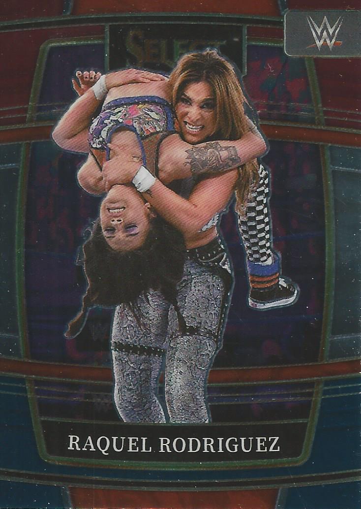 WWE Panini Select 2022 Red/Silver/Blue Raquel Rodriguez #6
