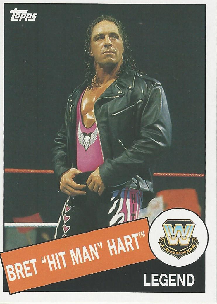 WWE Topps Heritage 2015 Bret Hart #6