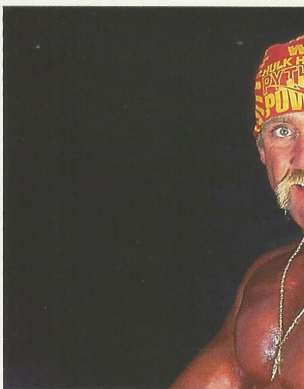 WWF Merlin Stickers 1992 Hulk Hogan #6