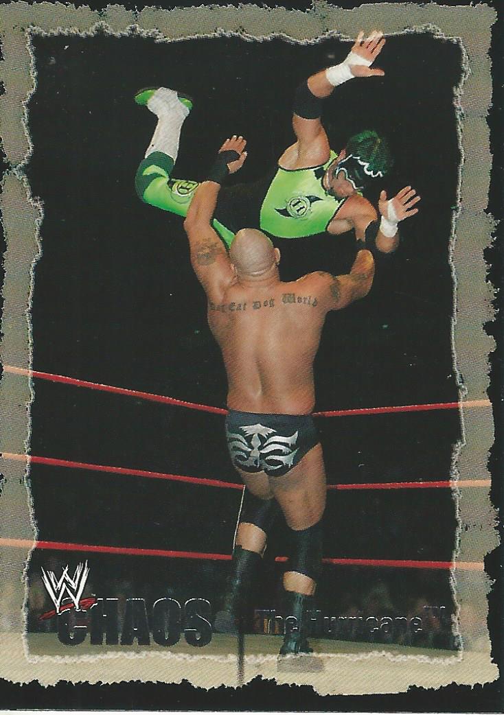 WWE Fleer Chaos 2004 Hurricane #6