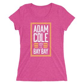 Adam Cole "Bay Bay" Women's Tri-Blend T-shirt