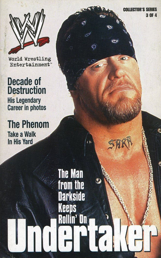 WWE Special Mini Magazine Undertaker Vol 6 3 of 4 Magazine PWcatalog