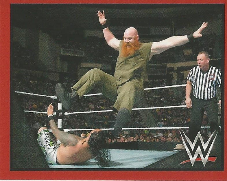 WWE Topps Then Now Forever 2016 Stickers Erick Rowan #70