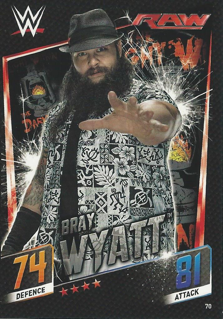 WWE Topps Slam Attax 2015 Then Now Forever Bray Wyatt #70
