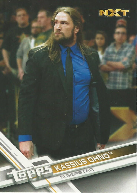 WWE Topps Then Now Forever 2017 Kassius Ohno #171