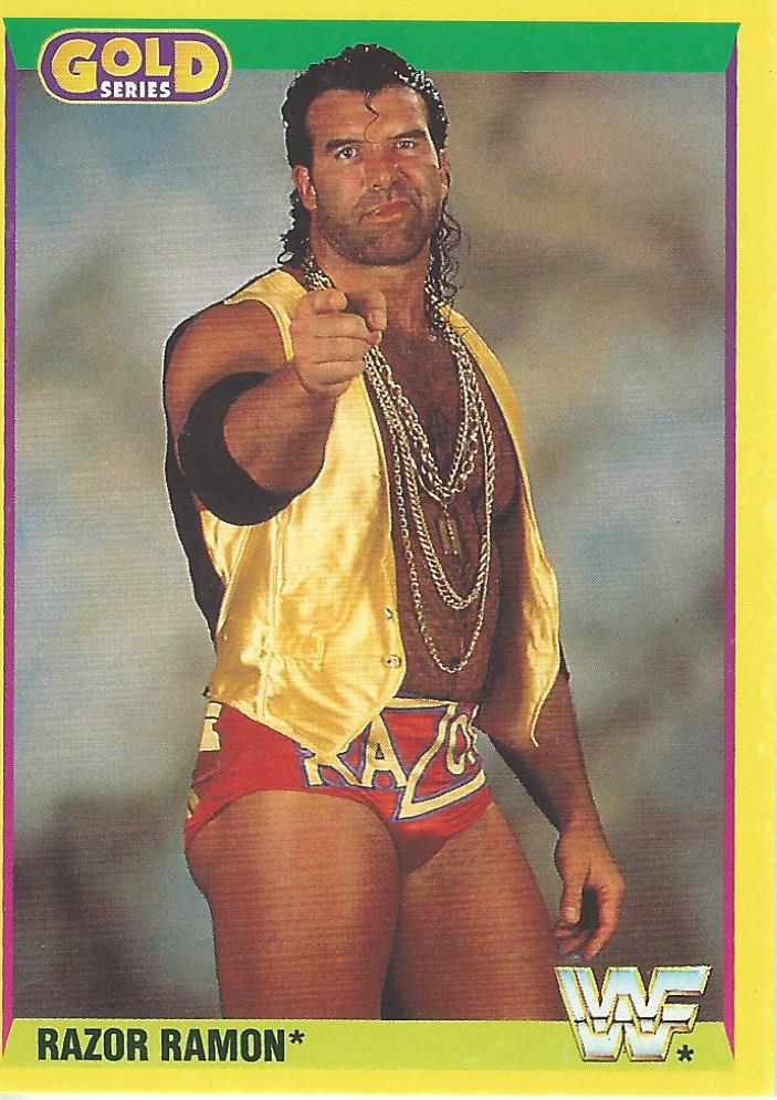 WWF Merlin Gold Series 2 1992 Razor Ramon #71