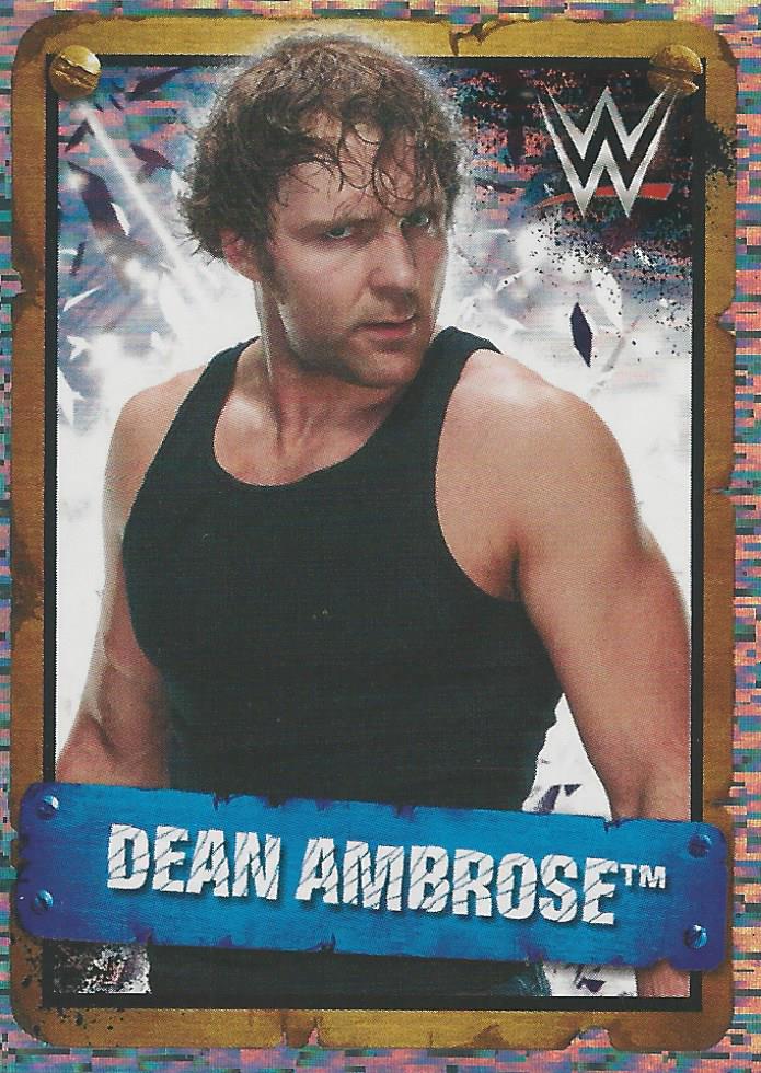 WWE Topps Stickers 2017 Dean Ambrose Foil #71