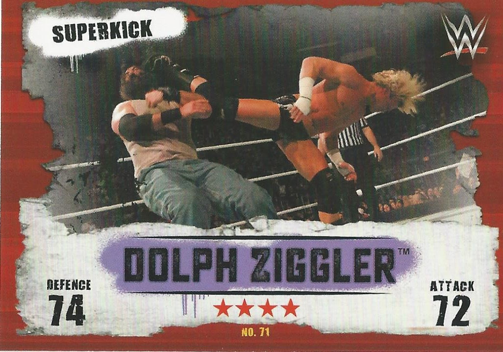 WWE Topps Slam Attax Takeover 2016 Dolph Ziggler #71