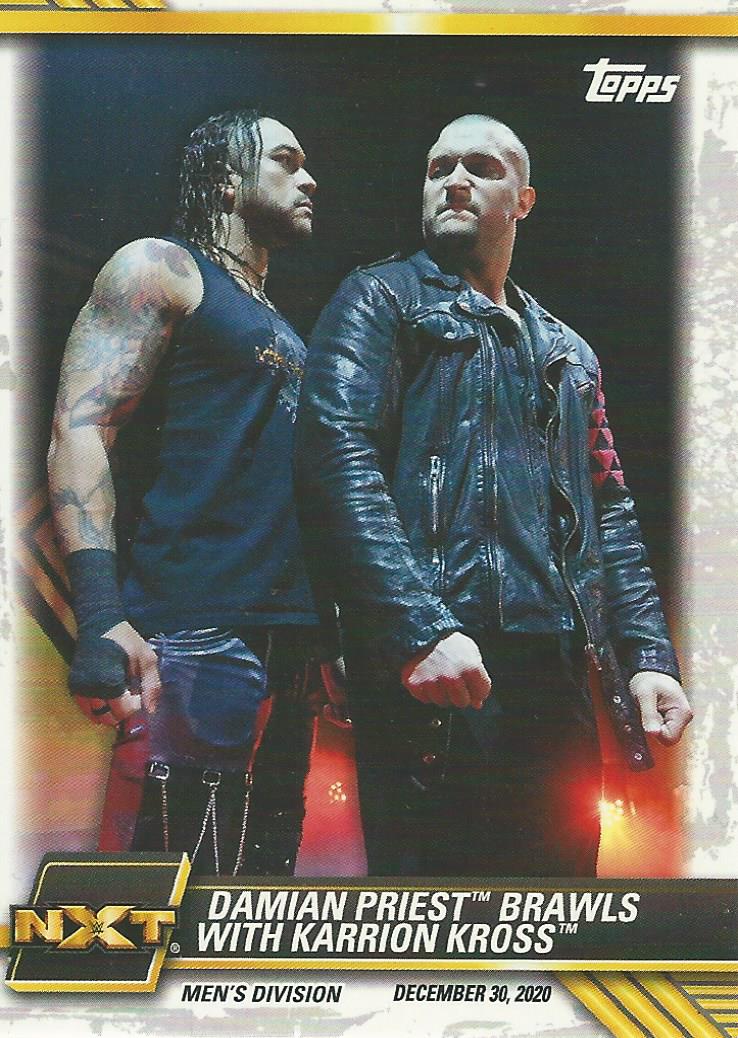 WWE Topps NXT 2021 Damian Priest and Karrion Kross #99