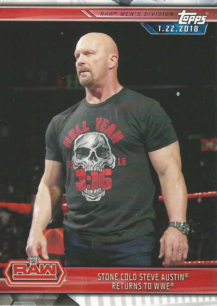 WWE Topps Champions 2019 Stone Cold Steve Austin #21