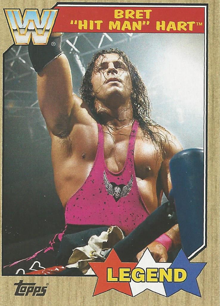 WWE Topps Heritage 2017 Bret Hart #71