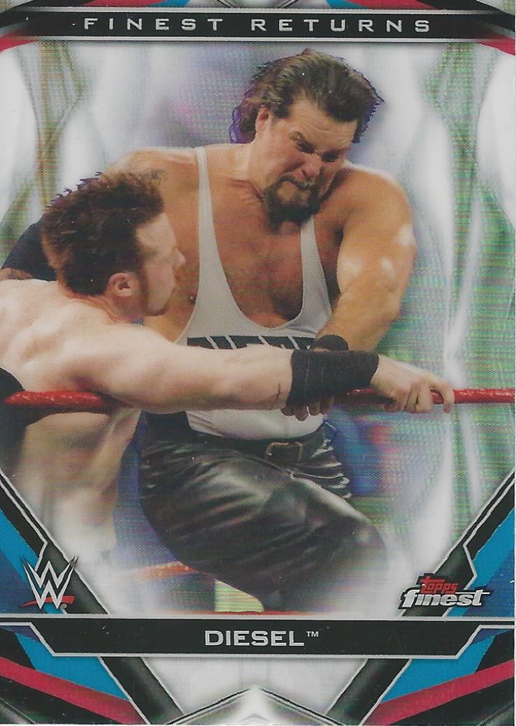 WWE Topps Finest 2020 Diesel R-3 trading card PW Catalog