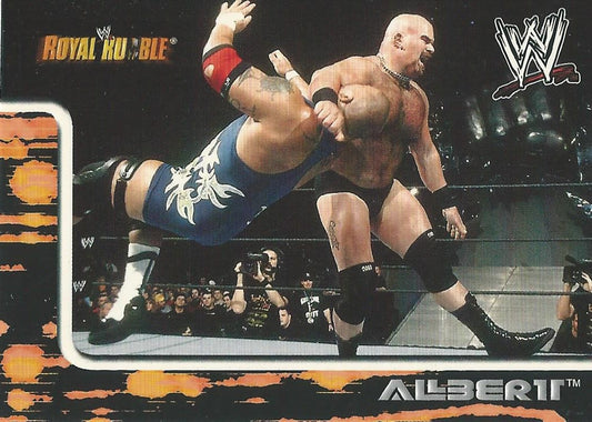 WWE Fleer Royal Rumble 2002 ALbert #69