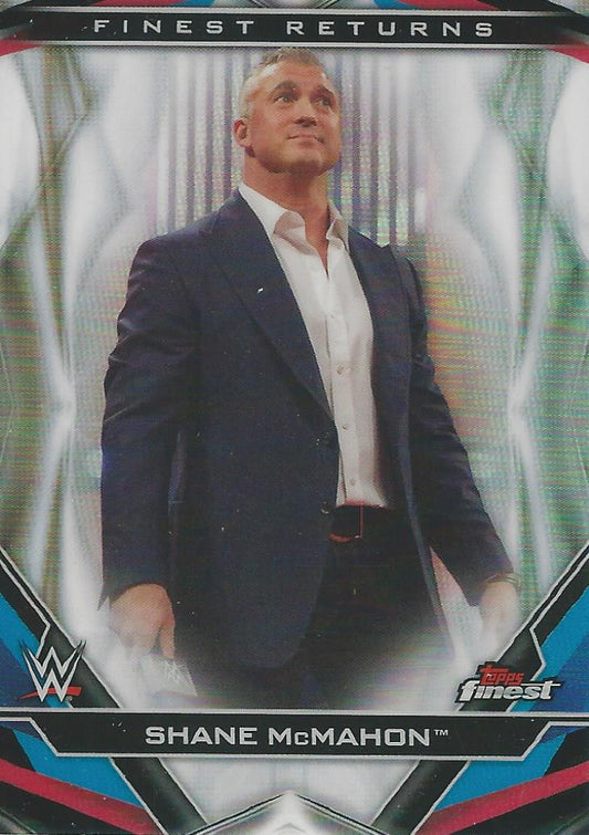 WWE Topps Finest 2020 Shane McMahon R-9 trading card PW Catalog