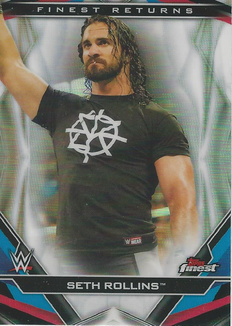 WWE Topps Finest 2020 Seth Rollins R-10 trading card PW Catalog