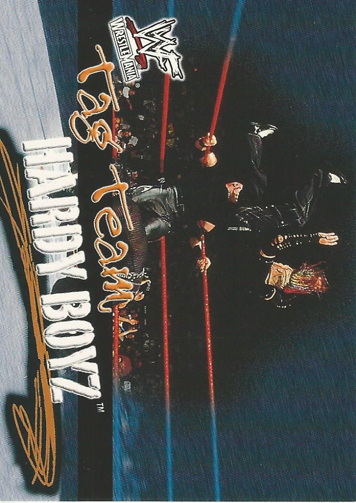 WWF Fleer Wrestlemania 2001 The Hardy Boyz #72
