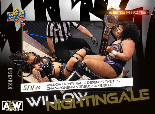 5/1/24 – Willow Nightingale – Willow Nightingale Defends the TBS Championship Versus Skye Blue