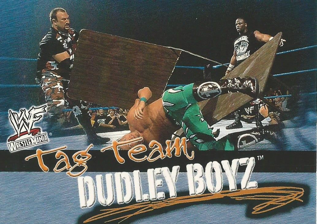 WWF Fleer WrestleMania 2001 Dudley Boyz #73