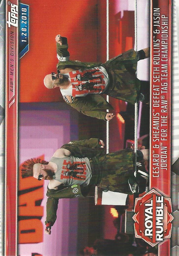 WWE Topps Champions 2019 The Bar #23