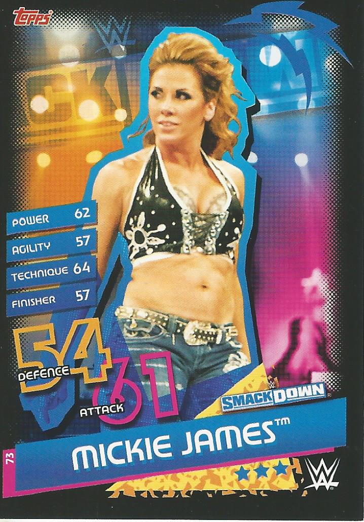 WWE Topps Slam Attax Reloaded 2020 Mickie James #73