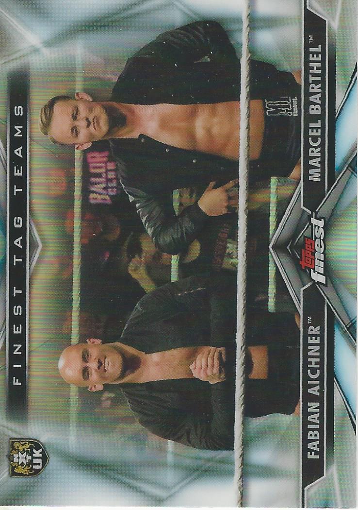 WWE Topps Finest 2020 Fabian Aichner and Marcel Barthel TT-17 trading card PW Catalog