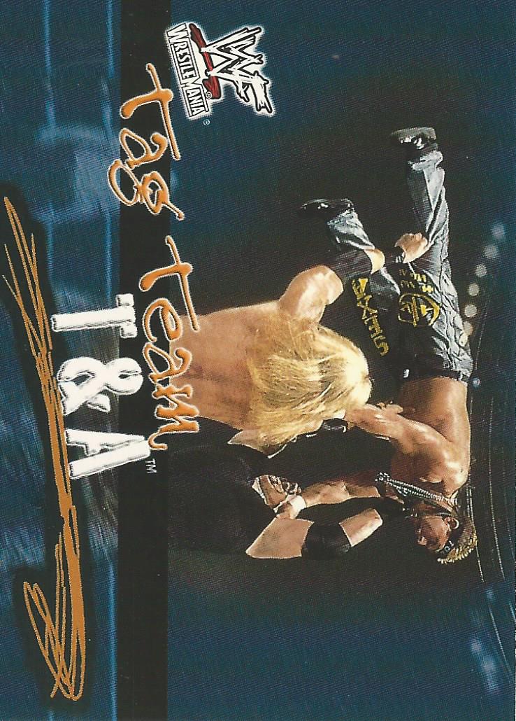 WWF Fleer Wrestlemania 2001 Test and Albert #74