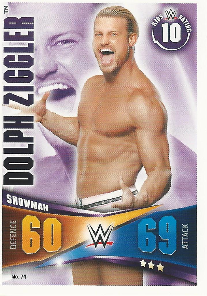 WWE Topps Slam Attax Rivals 2014 Dolph Ziggler #74