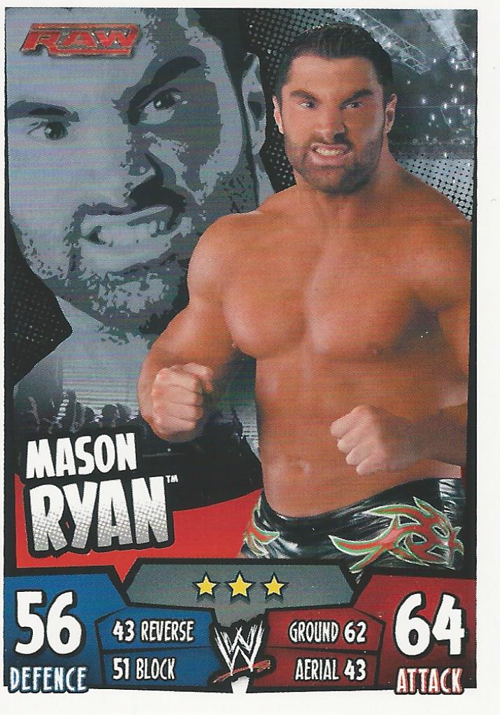 WWE Topps Slam Attax Rumble 2011 Mason Ryan #75