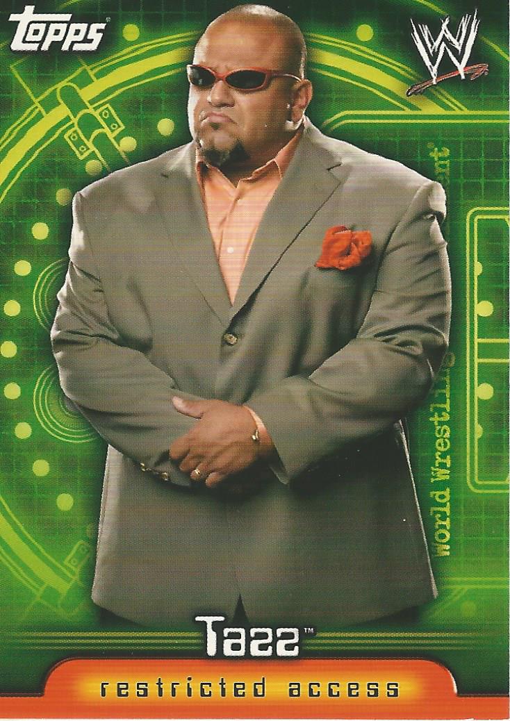 WWE Topps Insider 2006 Tazz #75
