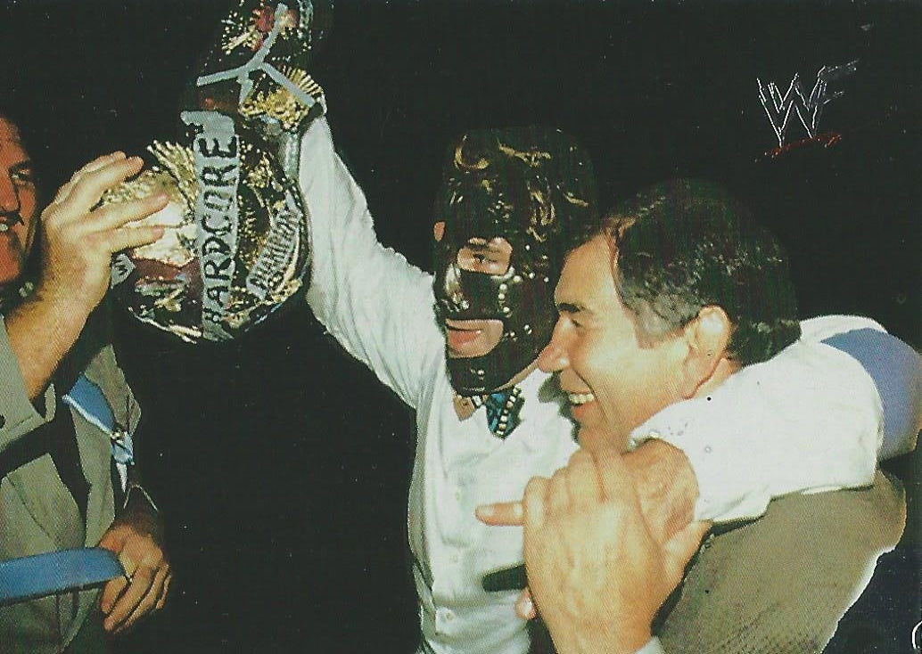 WWF No Mercy 2000 Vince McMahon and Mankind #75