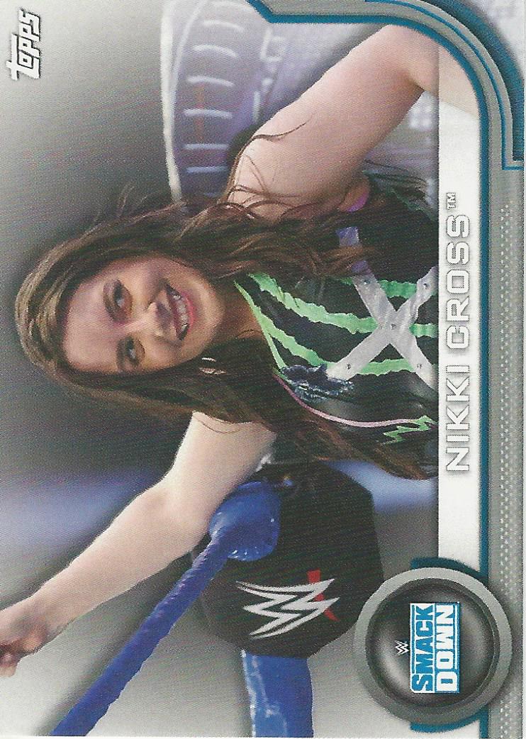WWE Topps Women Division 2020 Nikki Cross RC-38 trading card PW Catalog