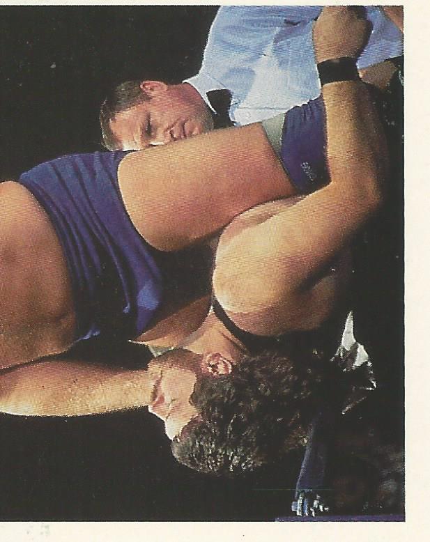 WWF Merlin Stickers 1992 Hacksaw Jim Duggan #76