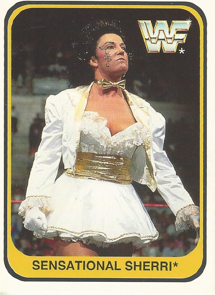 WWF Merlin 1991 Sherri #76
