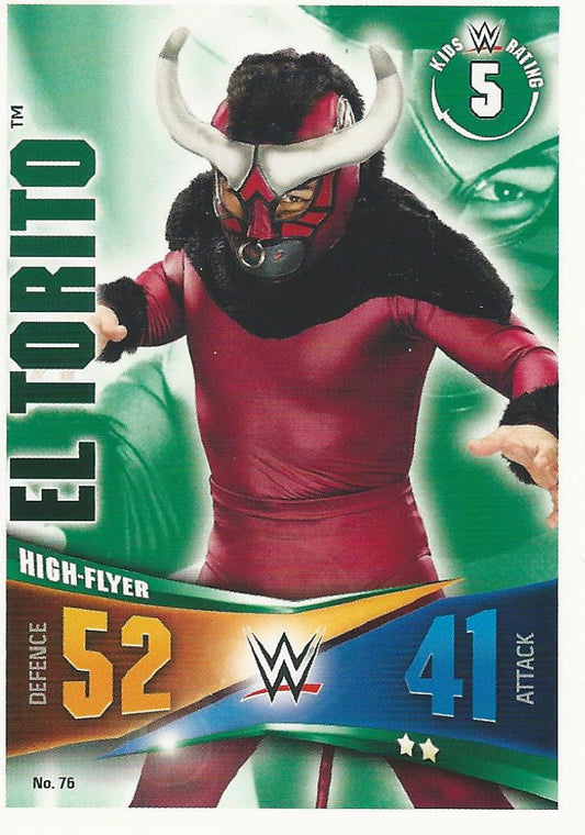 WWE Topps Slam Attax Rivals 2014 El Torito #76