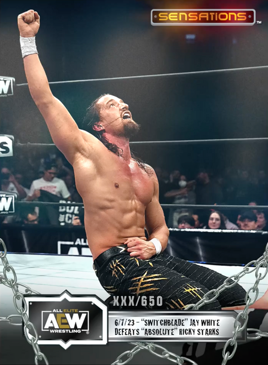 6/7/23 – “Switchblade” JAY White – “Switchblade” JAY White Defeats “Absolute” Ricky Starks