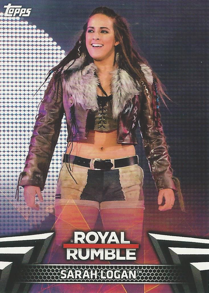 WWE Topps Women Division 2018 Sarah Logan RR-3 trading card PW Catalog