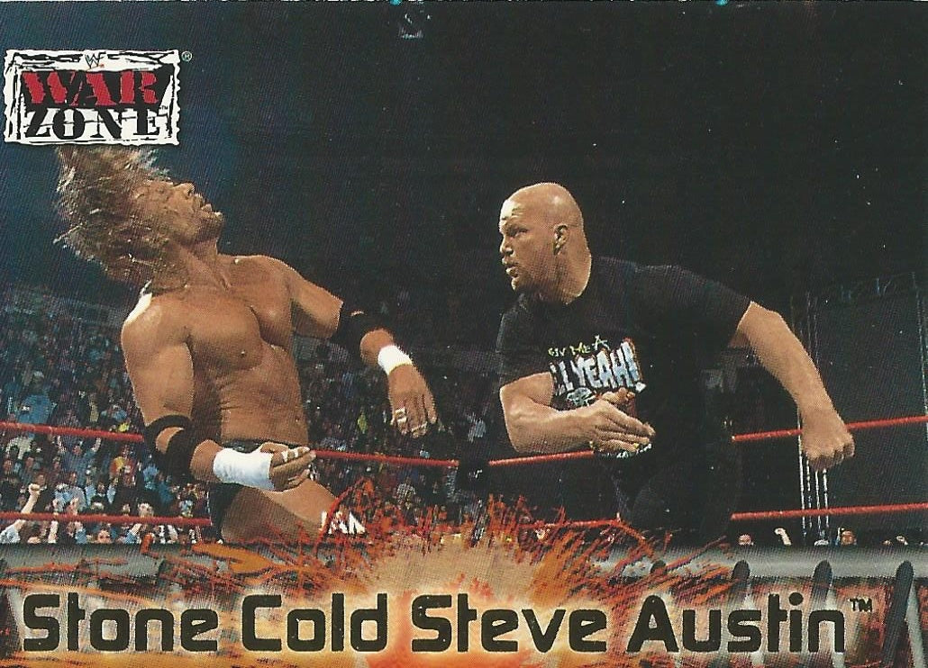 WWF Fleer Raw 2001 Stone Cold Steve Austin #77