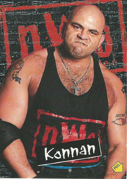 WCW/NWO Topps 1998 Konnan S7 trading card PW Catalog