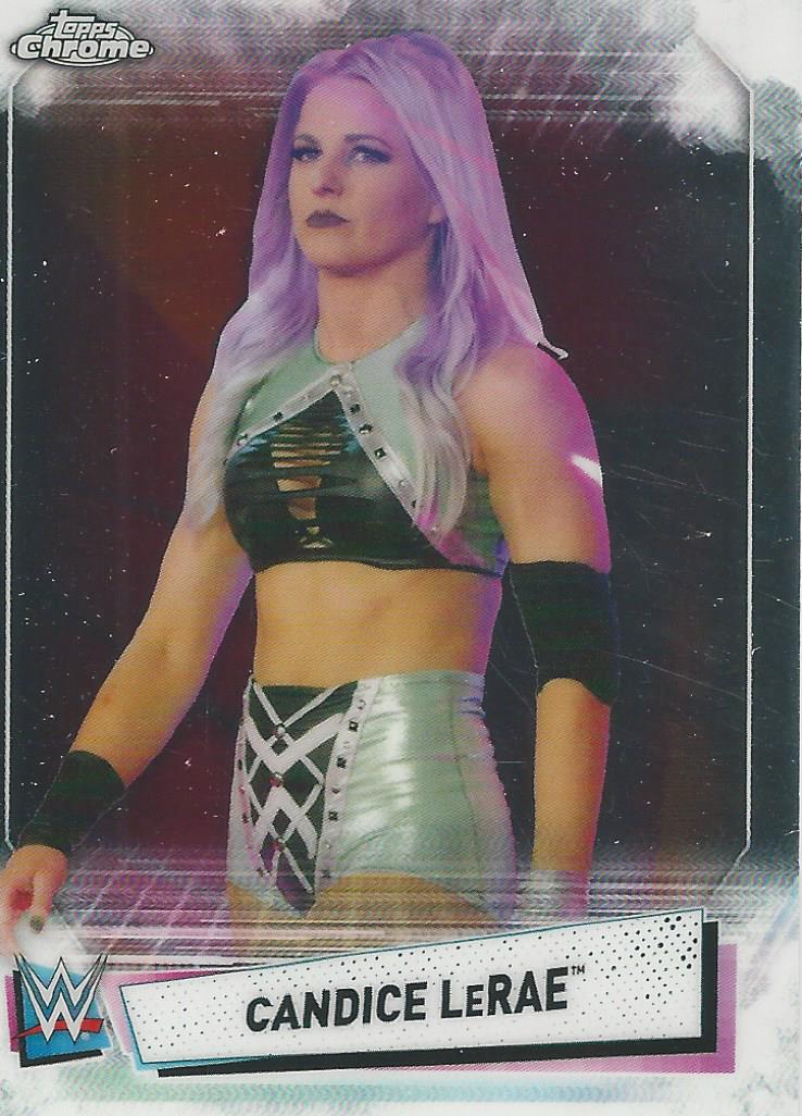 WWE Topps Chrome 2021 Candice LeRae #78