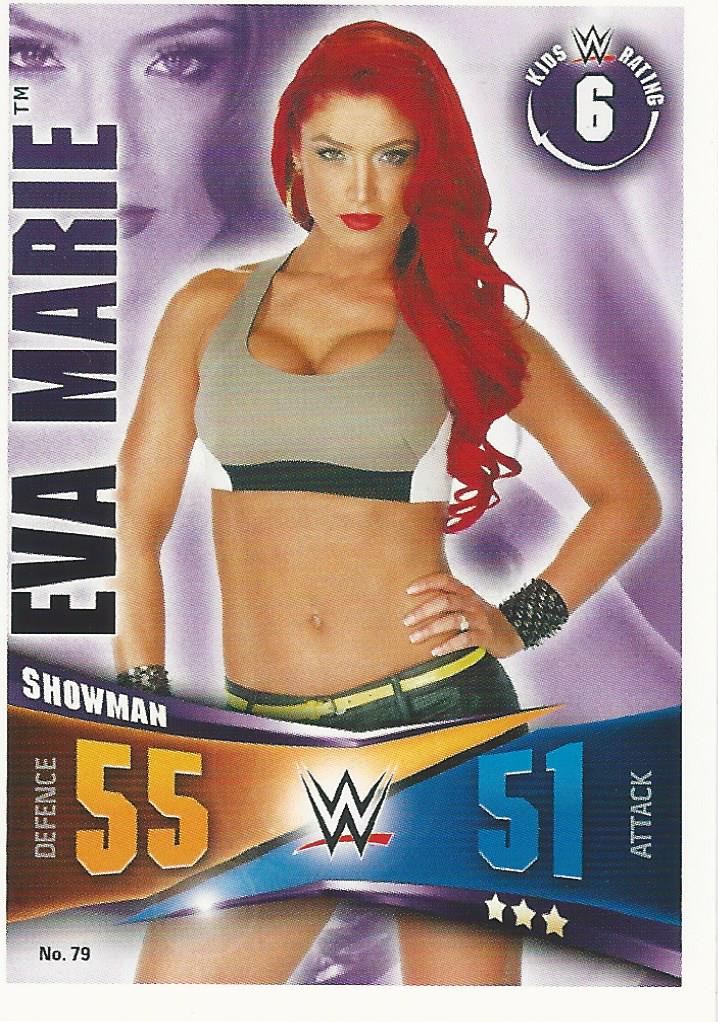 WWE Topps Slam Attax Rivals 2014 Eva Marie #79