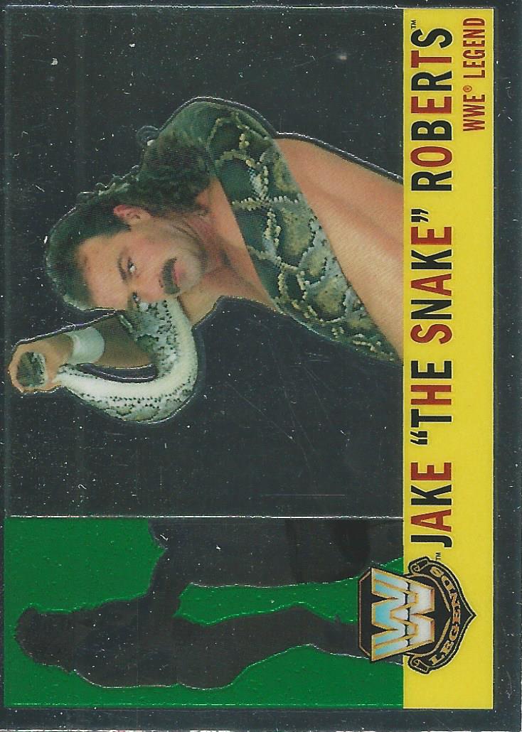WWE Topps Chrome Heritage 2006 Jake the Snake Roberts #79