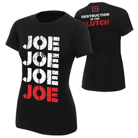Samoa Joe "Destruction in the Clutch" Women's Authentic T-Shirt T-Shirt PW Catalog